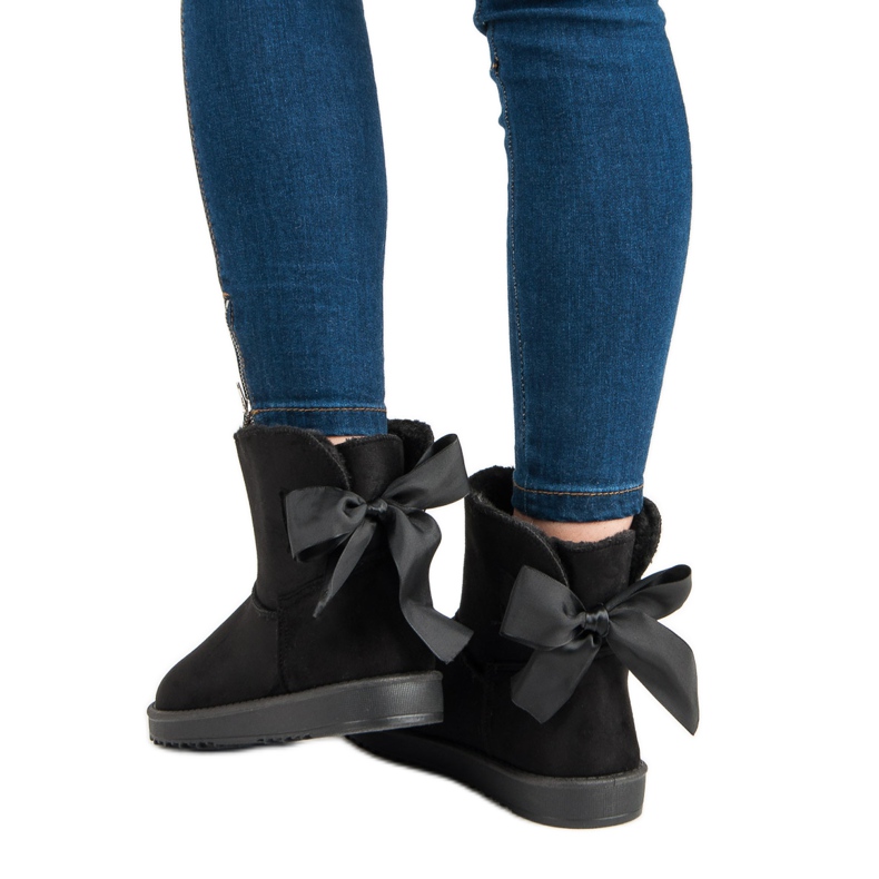 Snow Boots With Roll Up Shank black 2