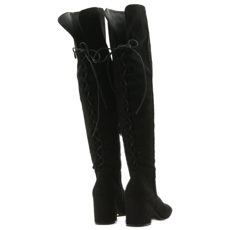 Black Heel boots Black Big Star 274517 3 Black Heel boots Black Big Star 274517 3