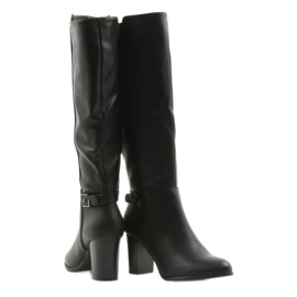Boots on the post Sergio leone black 3