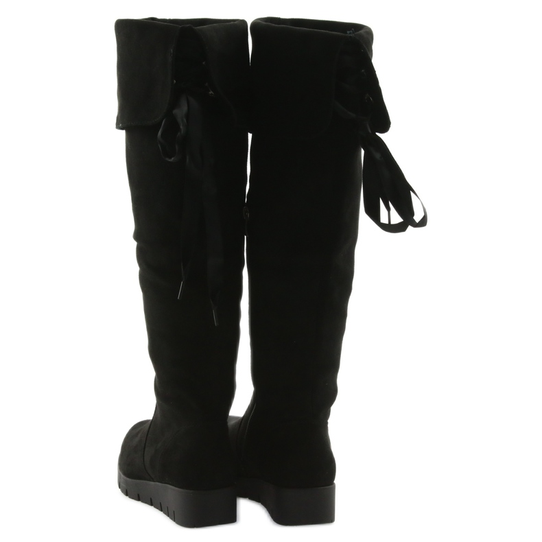 Black Filippo long boots 5