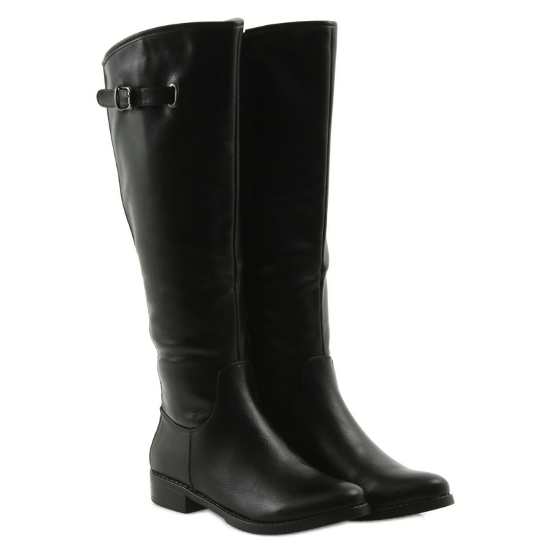 M.Daszyński Boots Officers Daszyński SA131 black 4