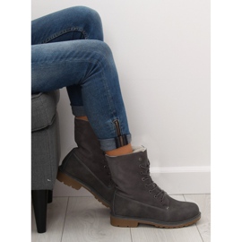 Timber boots workery gray 1123-PA Gray grey 1