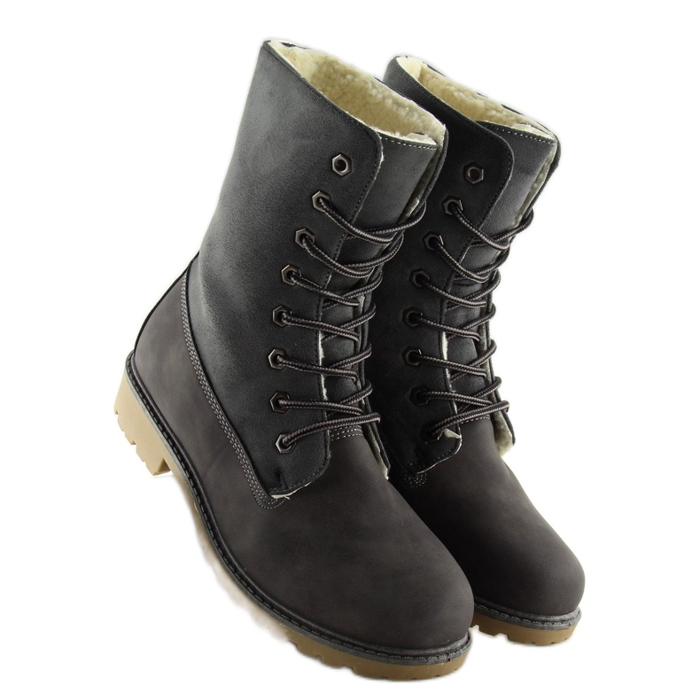 Timber boots workery gray 1123-PA Gray grey 2