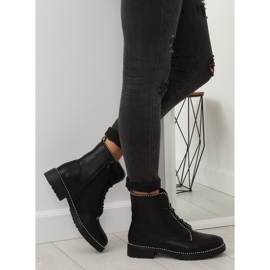 Black Workery boots 2577 black 1