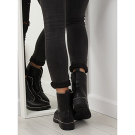 Black Workery boots 2577 black 2