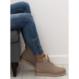 Gray women's trappers KK-102 Gray grey 1