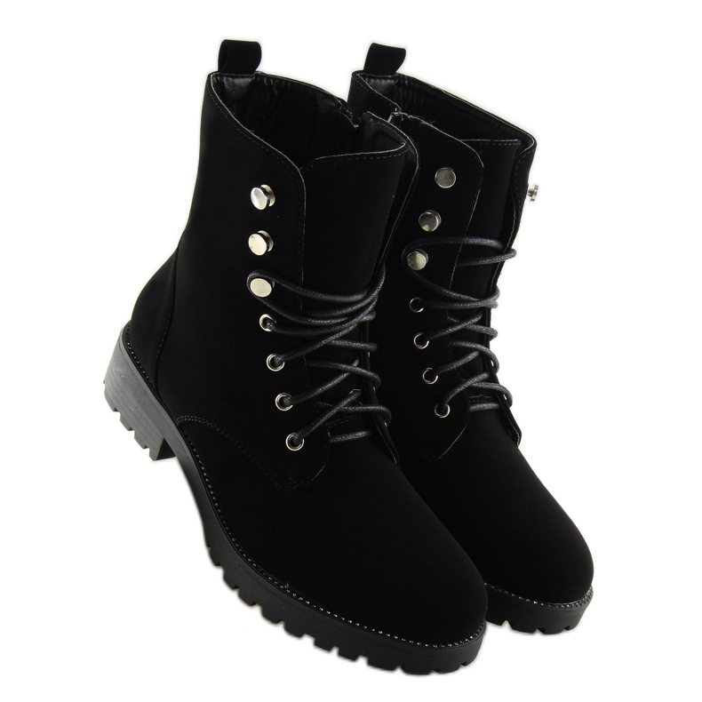 Black Workery boots SP17 Black 2