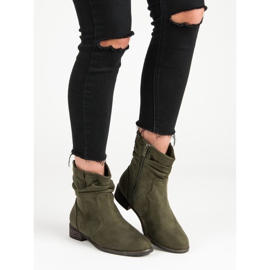 Nio Nio Olive Booties green 1