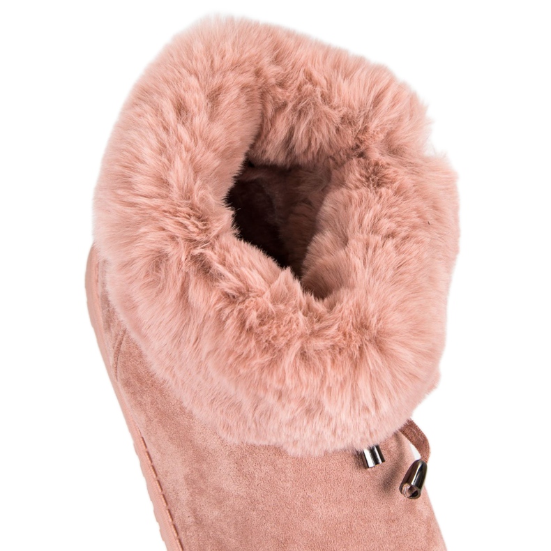 Decorated Mukluki pink 1