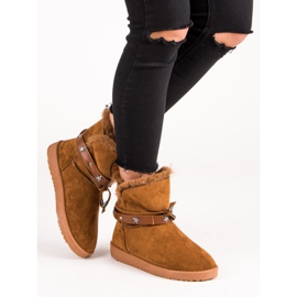 Decorated Mukluki brown 2