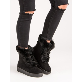 Warm winter boots black 1 Warm winter boots black 1