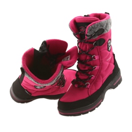 American Club Snow boots with American 801SB pink membrane black grey 4 American Club Snow boots with American 801SB pink membrane black grey 4