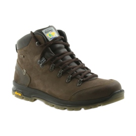 Brown Grisport trekking shoes 1