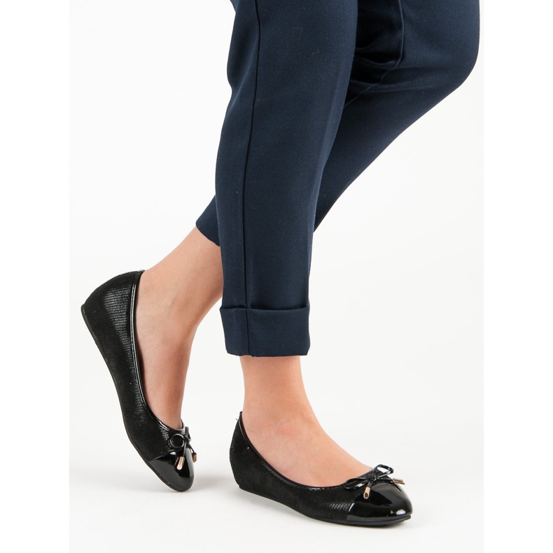 Fashionable ballerinas black 1 Fashionable ballerinas black 1