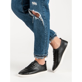 Muto Black Sport Shoes 1