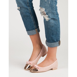 Comer Pink ballerinas yellow 1