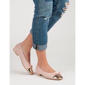 Comer Pink ballerinas yellow 2