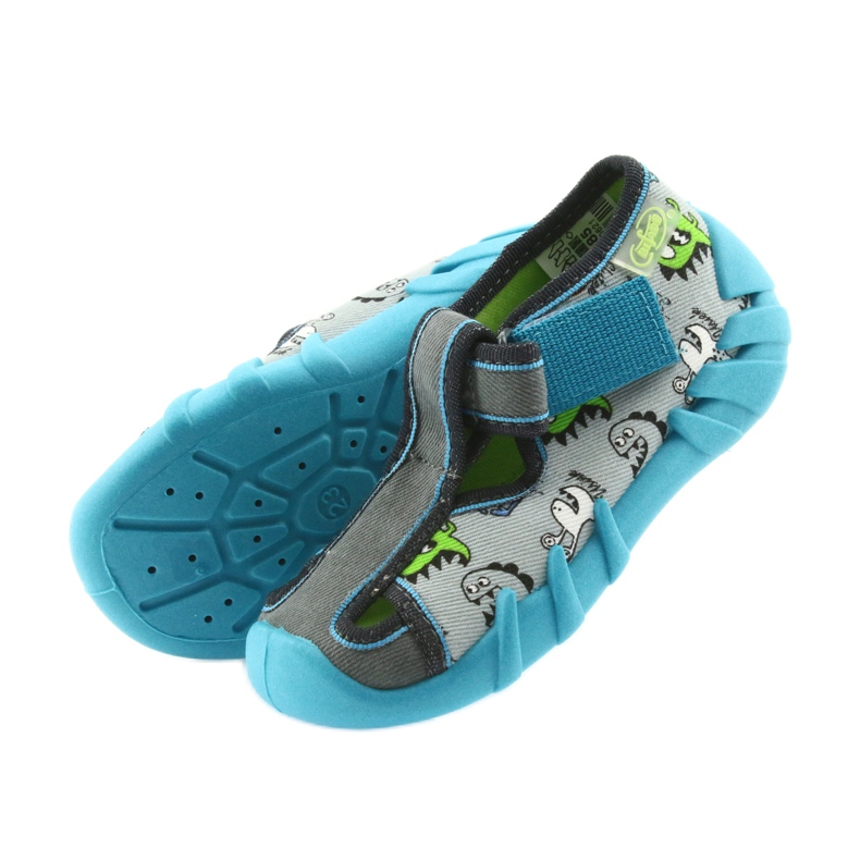 Befado children's shoes 190P085 blue grey multicolored 4