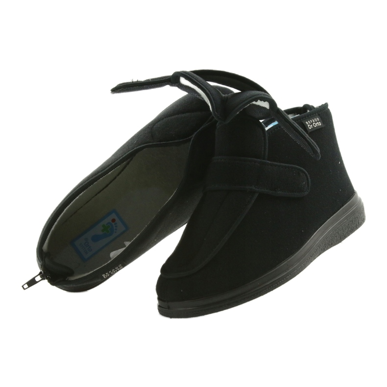 Dr.orto Befado Men's footwear 987m002 sensitive feet black silber insert 7 Dr.orto Befado Men's footwear 987m002 sensitive feet black silber insert 7
