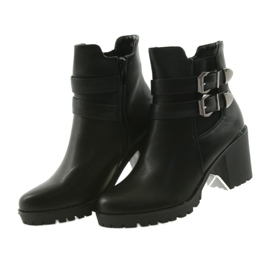 Timber boots with Filippo 517 buckles black 4