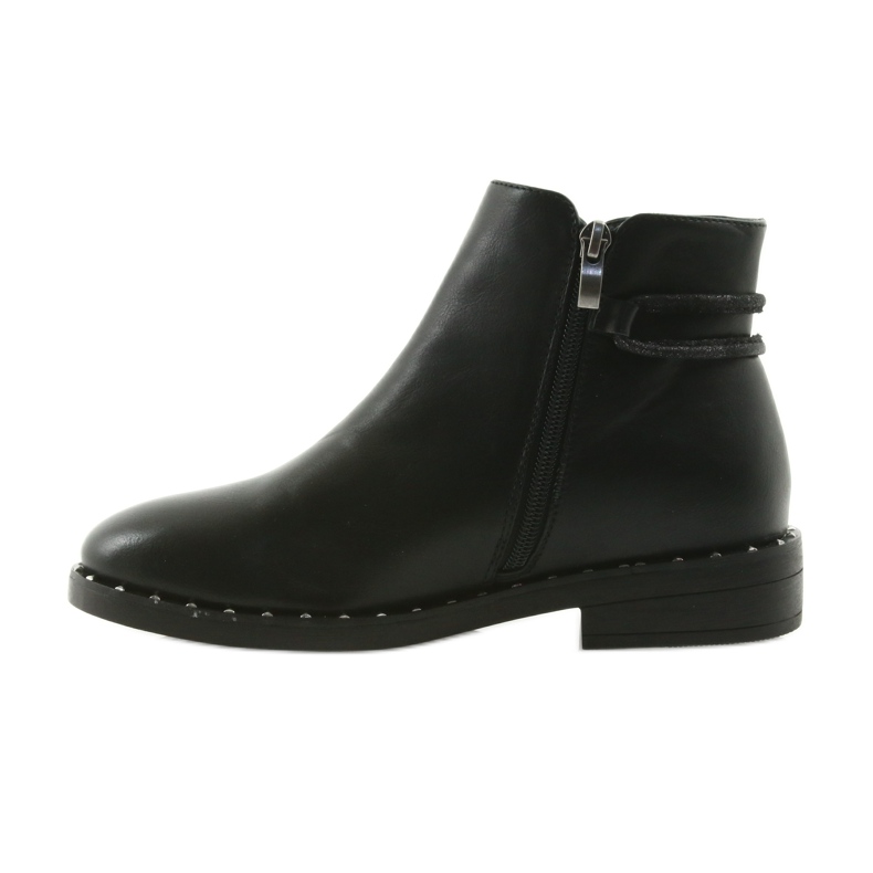Black Boots with fringes Filippo black 461 2