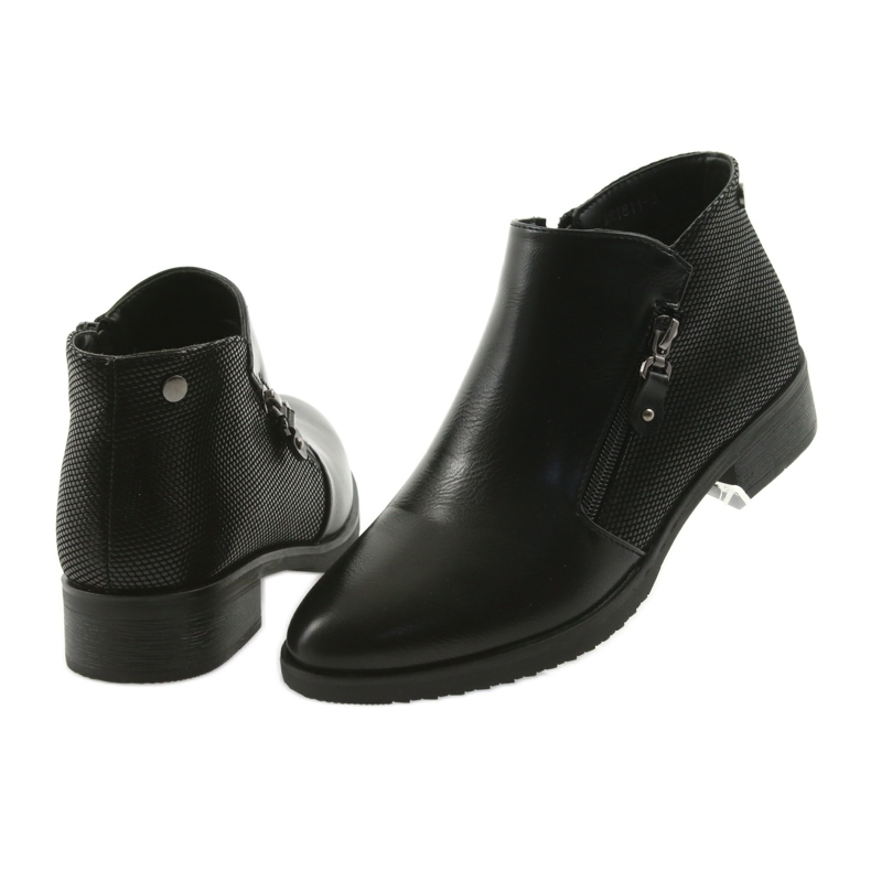 M.Daszyński Black short Jodhpur boots 5