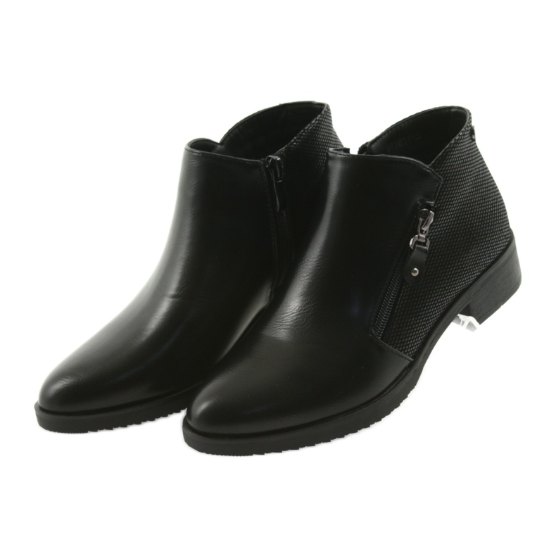 M.Daszyński Black short Jodhpur boots 4