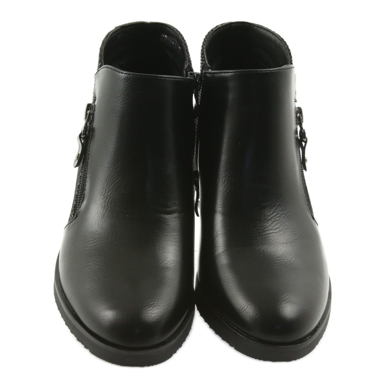 M.Daszyński Black short Jodhpur boots 3