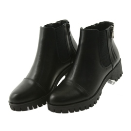 M.Daszyński Daszyński MR1813 winter women's boots black 3