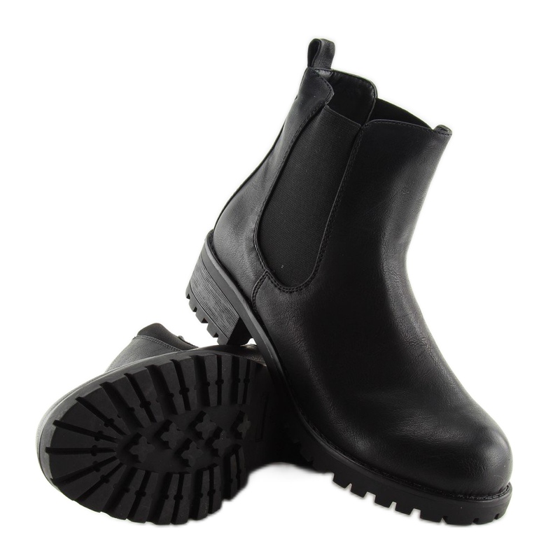 Black Jodhpur boots 945-PA Black 1