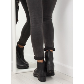 Black Jodhpur boots 945-PA Black 2