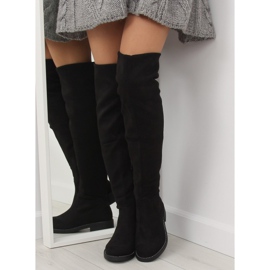 Black musketeer boots 0-231 Black 1