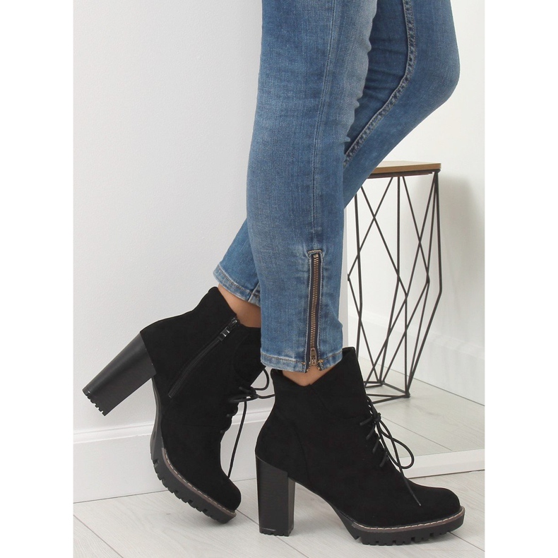 Black FA175 Black high heels 2