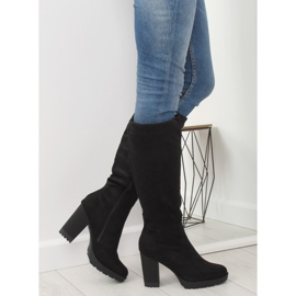 Black high heels 7290 Black 2