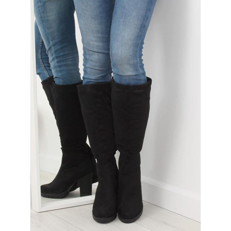 Black high heels 7290 Black 1