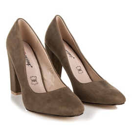 Seastar Comfortable pumps on a pillar multicolored 1