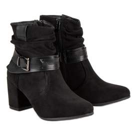 Nio Nio Black suede ankle boots 1