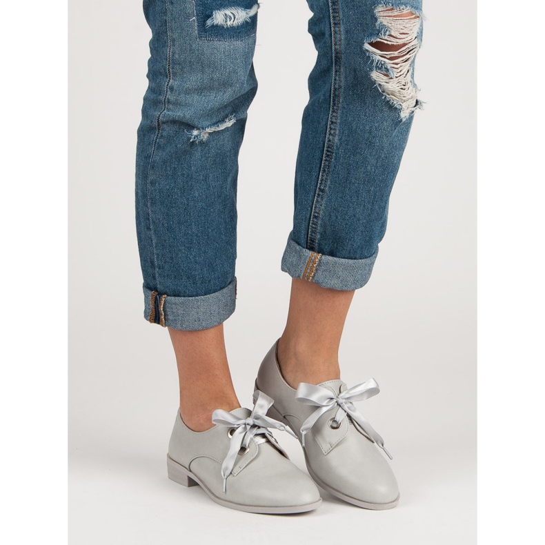 Tina&Co Tied brogues grey 2