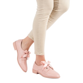 Tina&Co Tied brogues pink 1