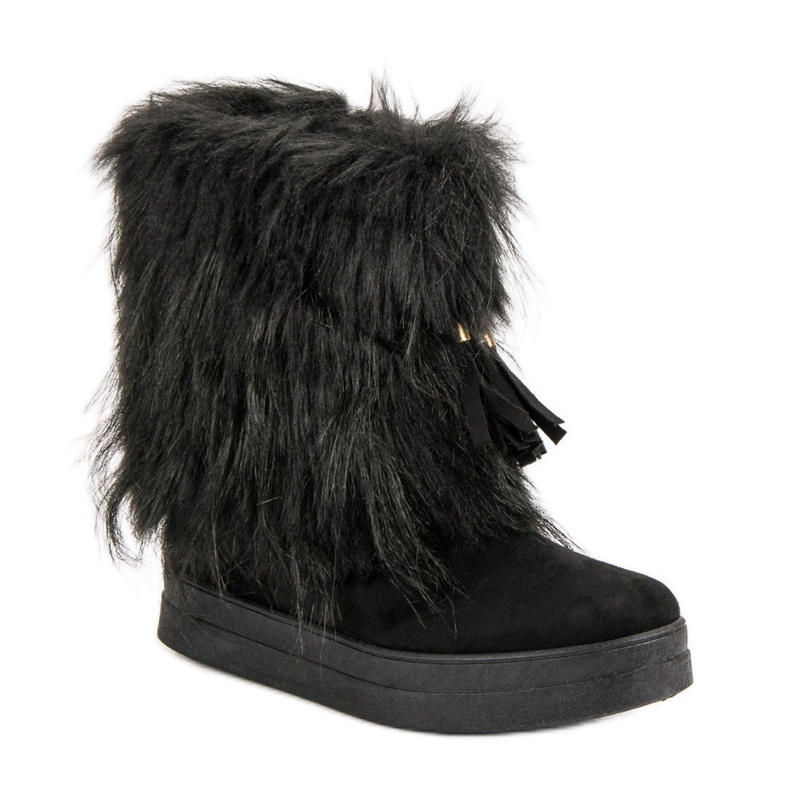 Seastar Black snow boots 1