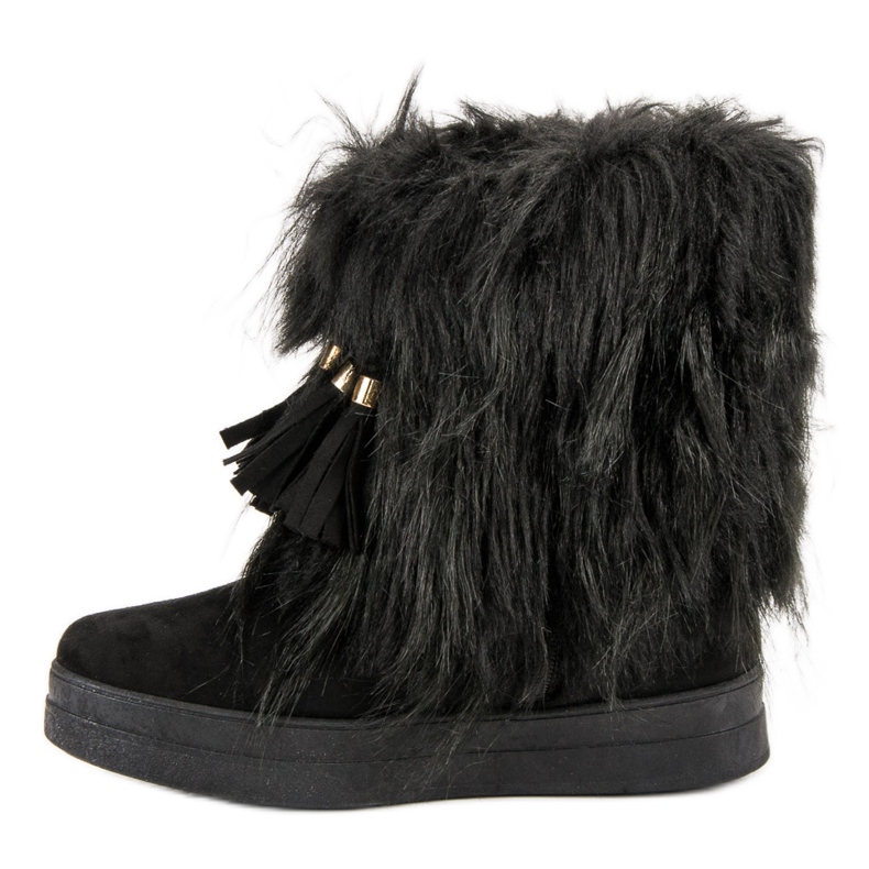 Seastar Black snow boots 2