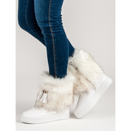 Seastar White snow boots 1