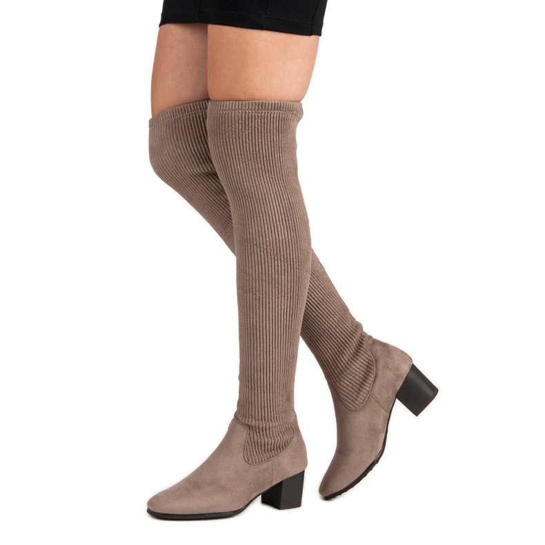 Beige VINCEZA boots 1