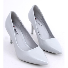 Gray Pumps on a gray LE011P-ST Gray grey 1