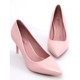 BM Pumps on a pink LE011P-ST Pink 1 BM Pumps on a pink LE011P-ST Pink 1