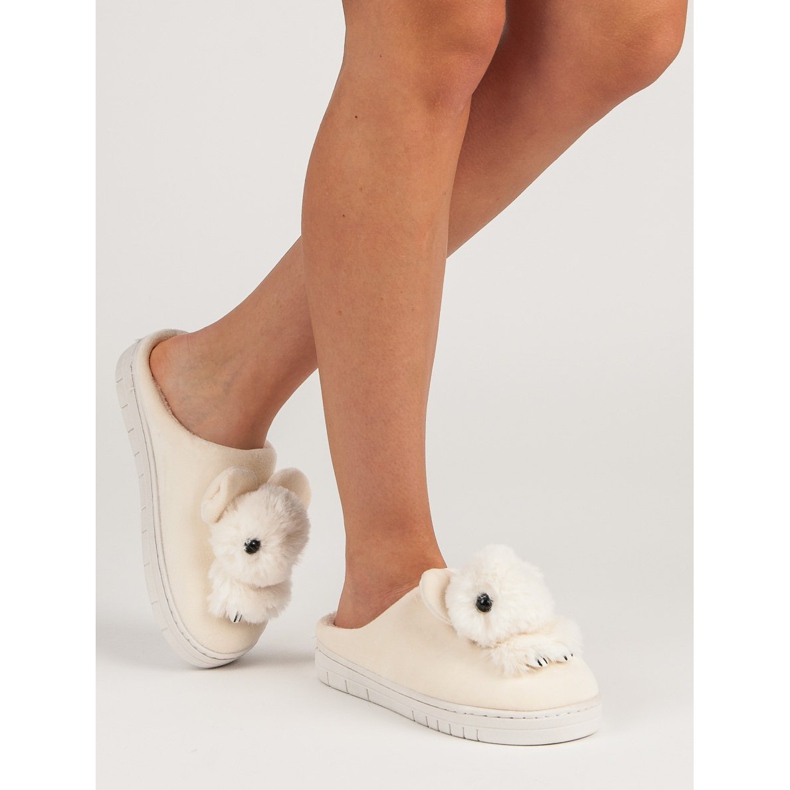 Comfortable slippers brown 2