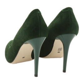 Espinto Green Pumps On A Pin 5