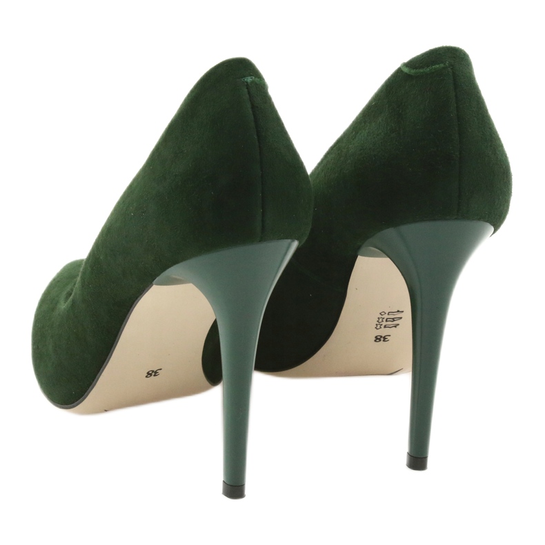 Espinto Green Pumps On A Pin 5