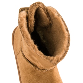 Camel Mukluki With A Bow brown 2