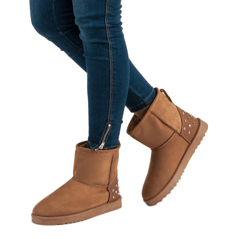 Camel Mukluki With Jets brown 2